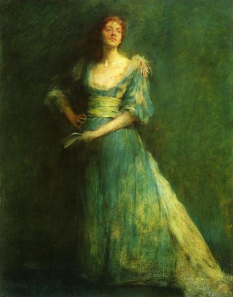 Comedia by Thomas Wilmer Dewing