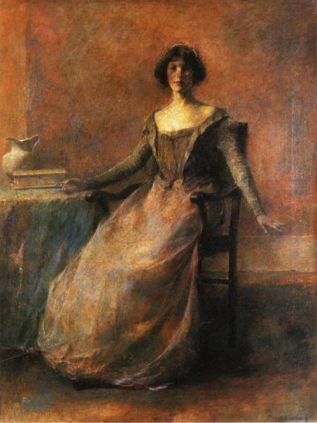 Pandora by Thomas Wilmer Dewing