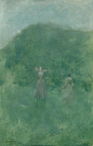 Summer,1893 by Thomas Wilmer Dewing