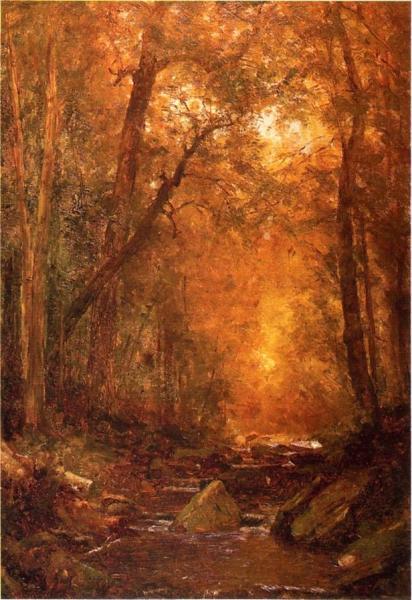 A Catskill Brook by Thomas Worthington Whittredge