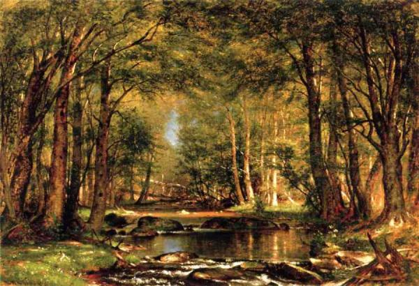 A Catskill Brook by Thomas Worthington Whittredge