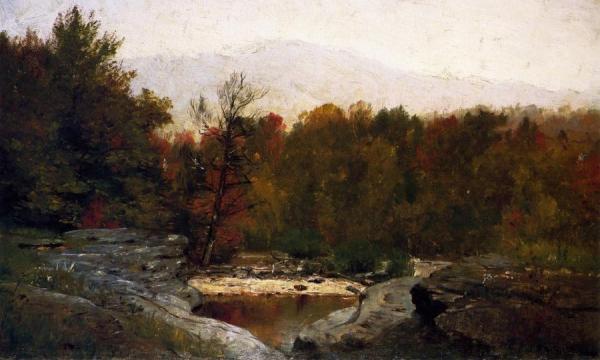 Autumn, Catskill Mountains In The Mist by Thomas Worthington Whittredge