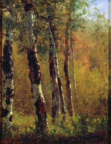 Birch Trees by Thomas Worthington Whittredge