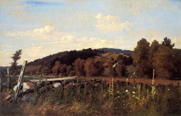 New York Landscape by Thomas Worthington Whittredge