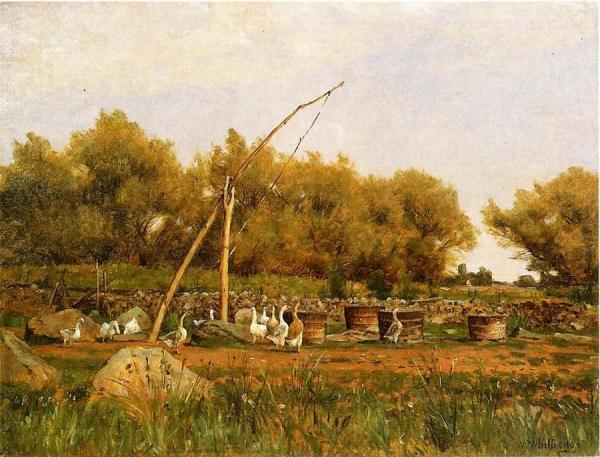 No Water In The Well by Thomas Worthington Whittredge