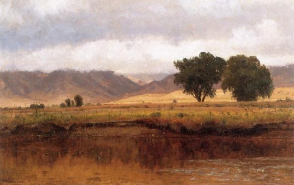 Platte River by Thomas Worthington Whittredge Oil Painting Reproductions