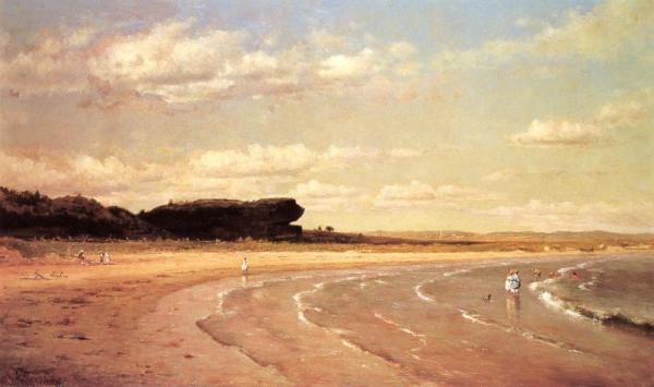 Second Beach, Newport by Thomas Worthington Whittredge