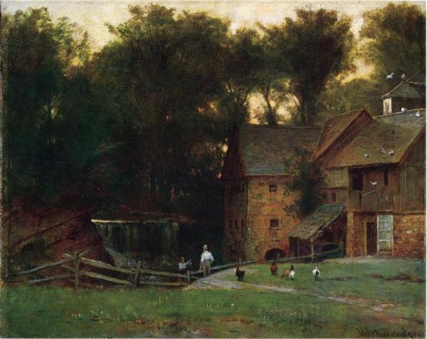 Thomas Worthington Whittredge The Mill, Simsbury, Conn.