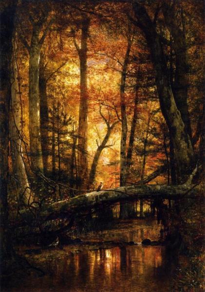 Woods Of Ashokan by Thomas Worthington Whittredge