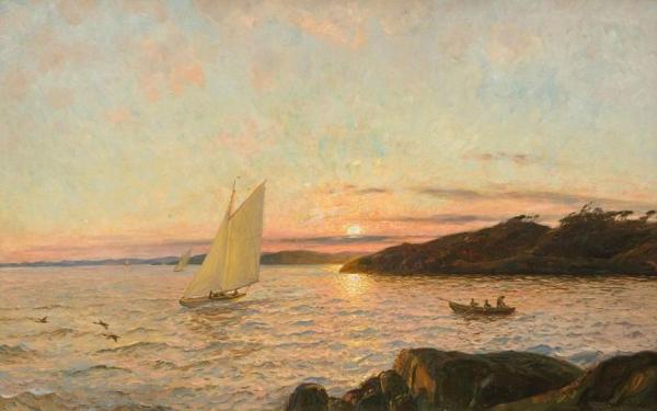 Evening Cruise by Thorolf Holmboe