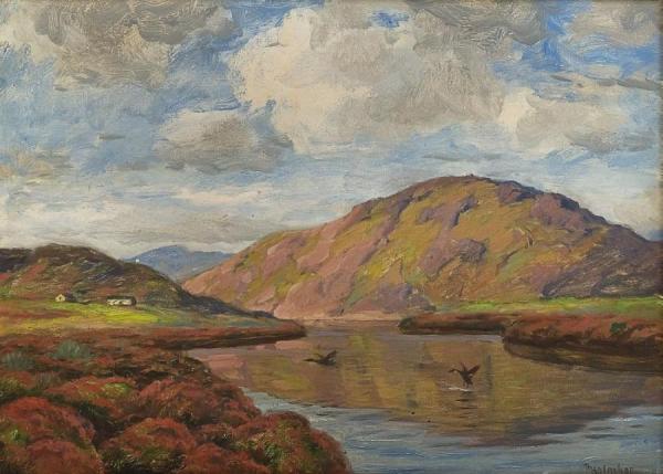 In The Mountains by Thorolf Holmboe