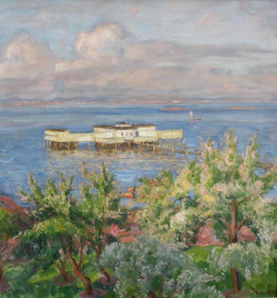 Kallbadhuset by Thorolf Holmboe