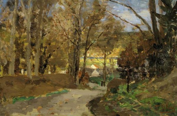 Rossatz In Der Wachau by Tina Blau Oil Painting Reproductions