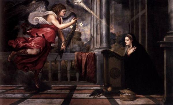 Annunciation by Titian