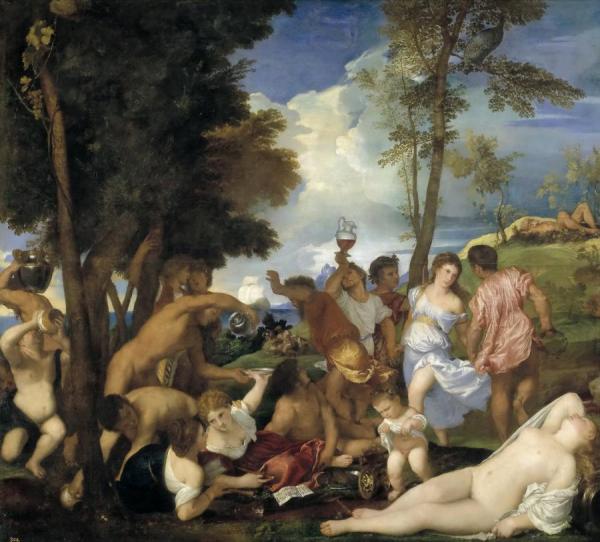 Bacchanal by Titian