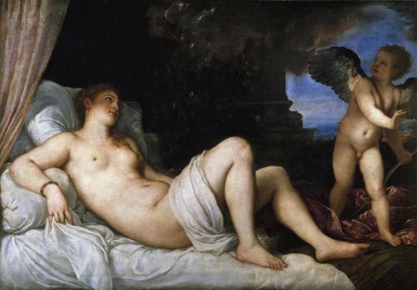 Danae by Titian