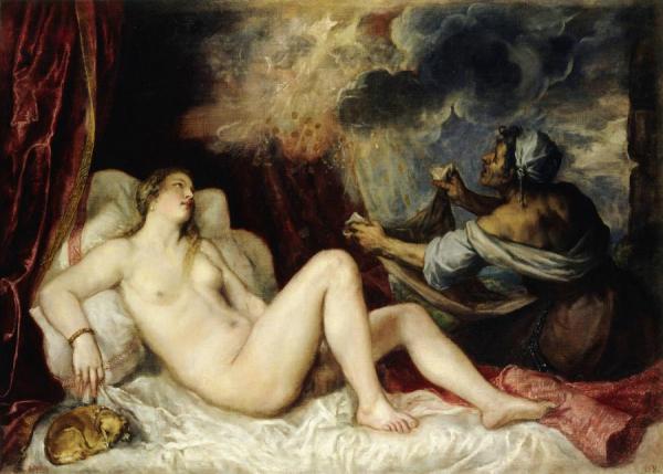Danae by Titian