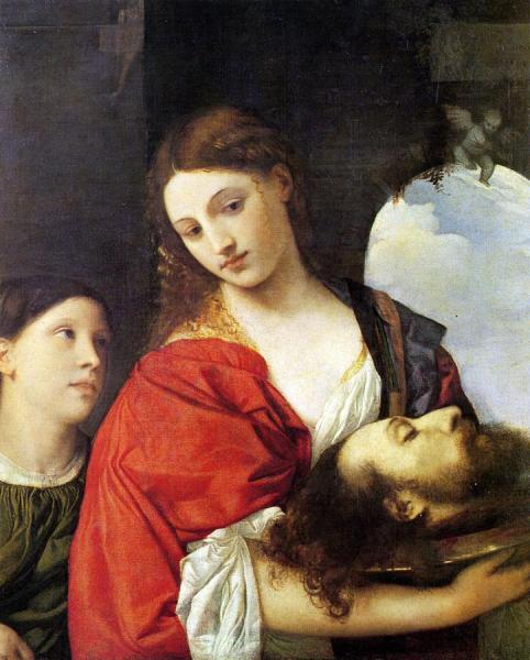 Judith With The Head Of Holofernes by Titian