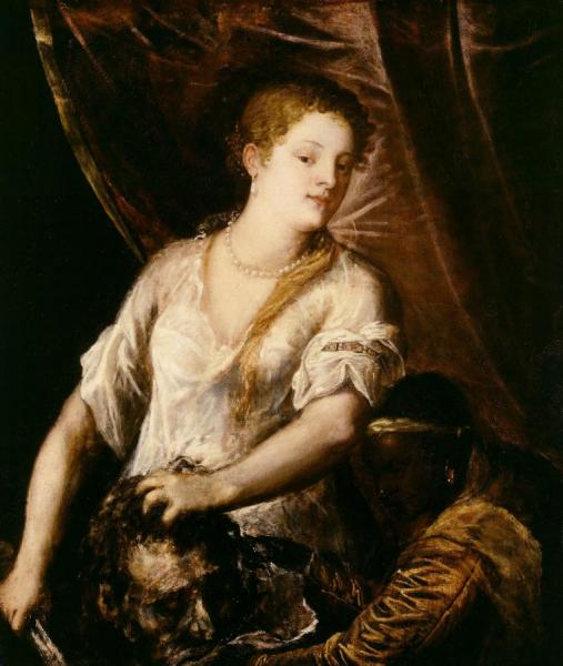 Judith With The Head Of Holofernes by Titian