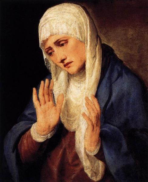 Mater Dolorosa by Titian