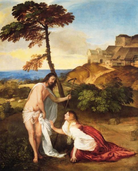 Noli Me Tangere by Titian Oil Painting Reproductions