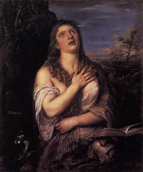 Penitent St Mary Magdalene by Titian