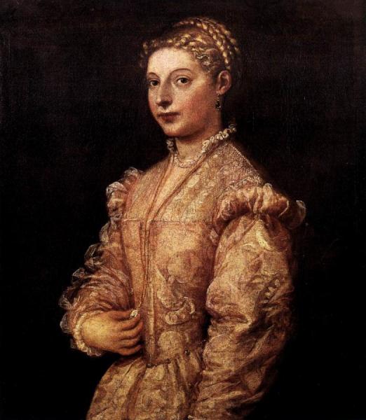 Portrait Of A Girl by Titian