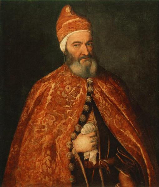 Portrait Of Marcantonio Trevisani by Titian