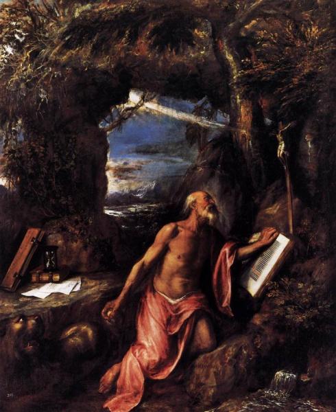 St Jerome by Titian