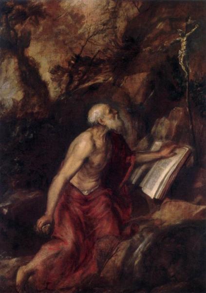 St Jerome by Titian Oil Painting Reproductions