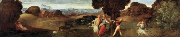 The Birth Of Adonis by Titian Oil Painting Reproductions