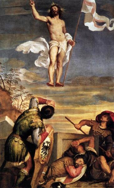The Resurrection by Titian
