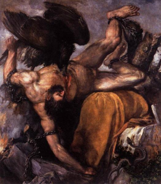 Tityus by Titian