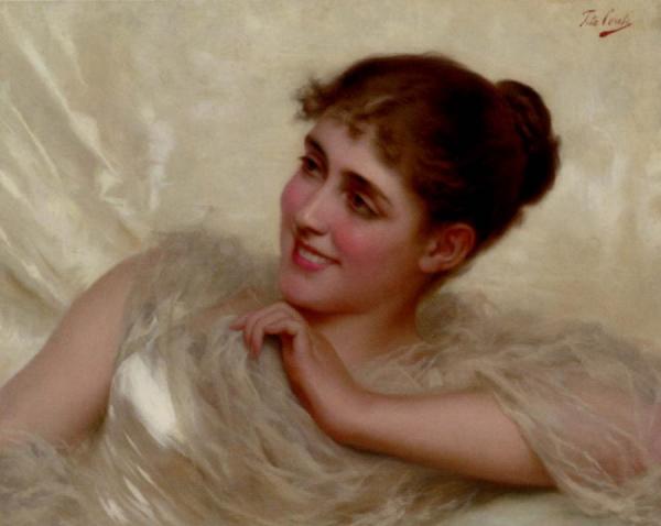 A Florentine Beauty by Tito Conti