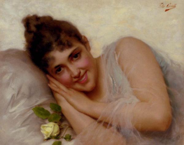 A Florentine Beauty by Tito Conti