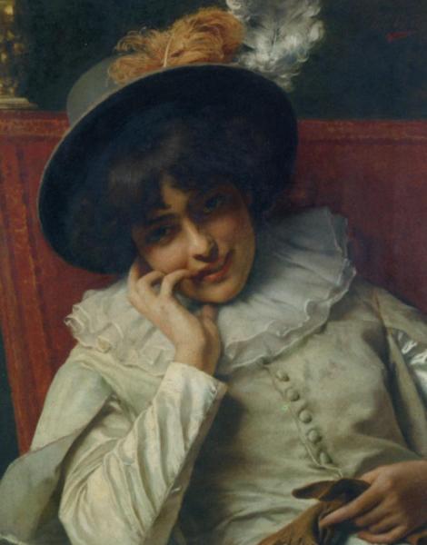 A Pleasant Reflection by Tito Conti