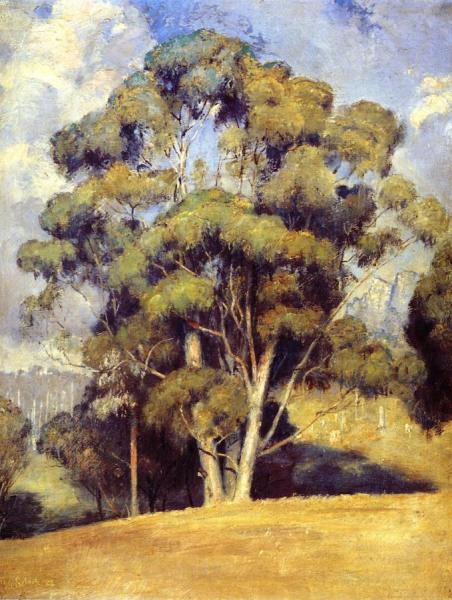 A Queen Of Gums by Tom Roberts