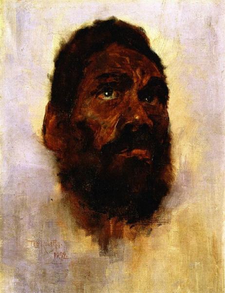 Aboriginal Head - Charlie Turner by Tom Roberts