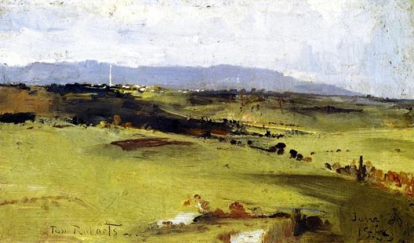 Across To The Dandenongs by Tom Roberts