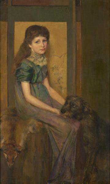 Blue Eyes And Brown by Tom Roberts