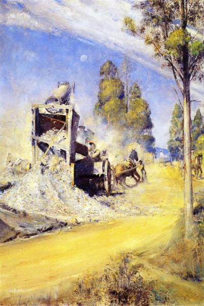 Country Road Makers by Tom Roberts
