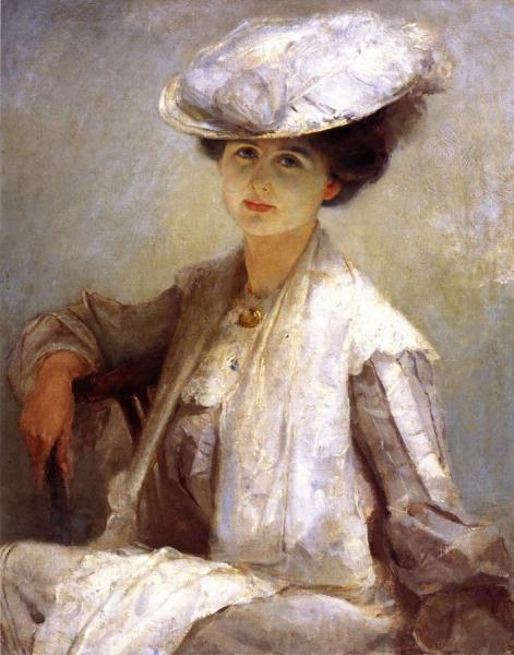 Grey Lady (mrs. Ince) by Tom Roberts