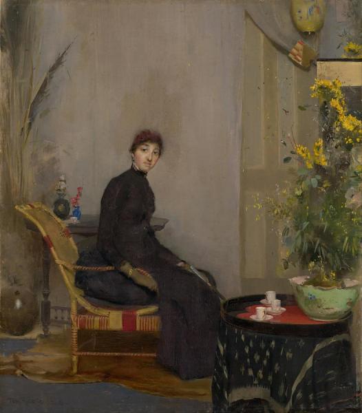 Mrs. L. A. Abrahams by Tom Roberts