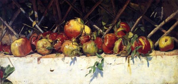 Still Life With Pomegranates by Tom Roberts