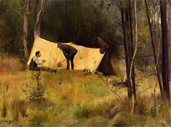 The Artist's Camp by Tom Roberts