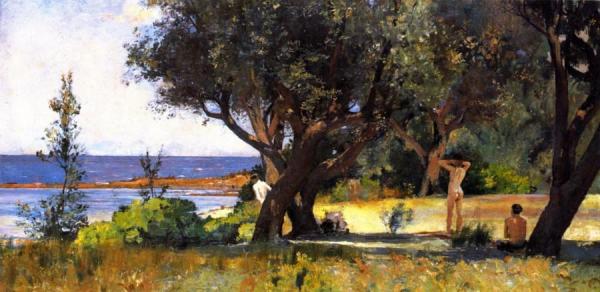 The Sunny South by Tom Roberts