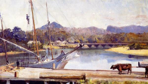 Ulverstone by Tom Roberts
