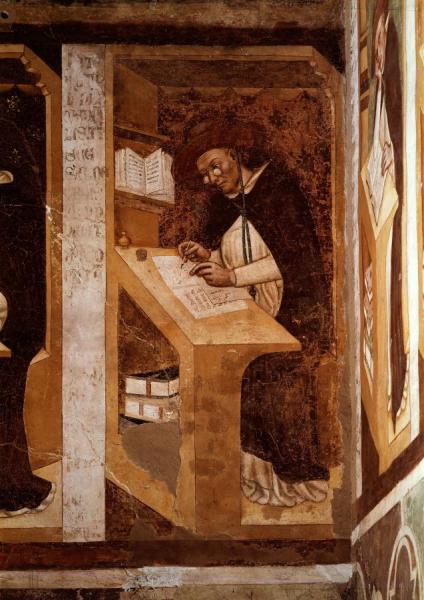 Hugo Of Saint-cher, 1352 by Tommaso Da Modena