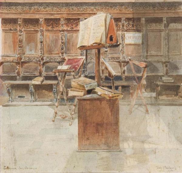 Taormina, San Domenico by Tony Binder Oil Painting Reproductions
