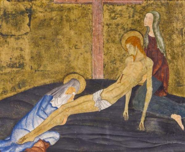 Descent From The Cross (1930) by Tsuguharu Foujita